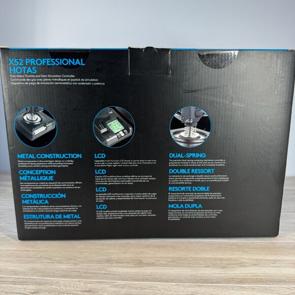 Logitech X52 Professional HOTAS Flight Simulator Joystick & Throttle Controller - Picture 6 of 11